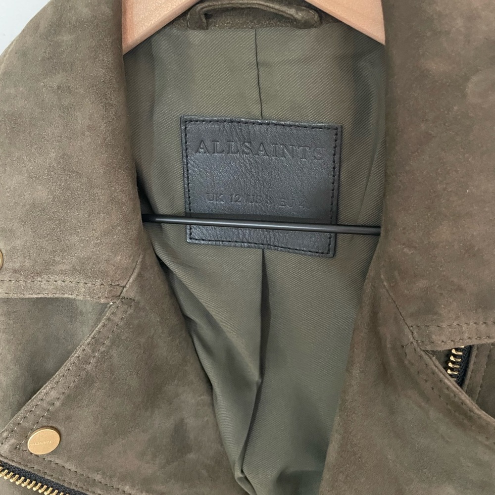 Leather Jacket💚 - Picture 3 of 3